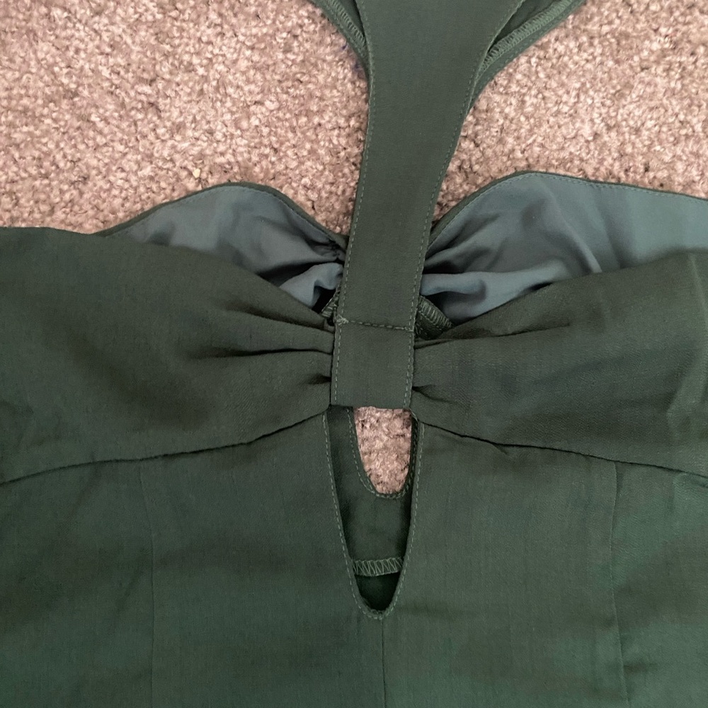 Shein Green Halter Dress - Picture 6 of 12